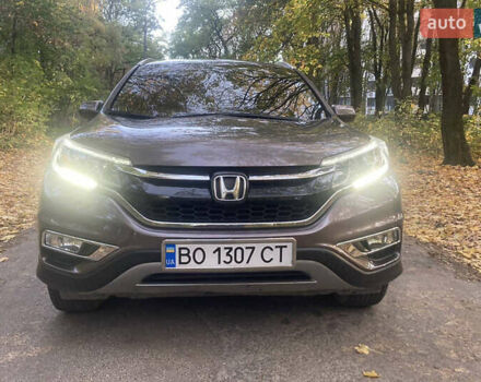 Коричневый Хонда СРВ, объемом двигателя 2.35 л и пробегом 116 тыс. км за 13100 $, фото 1 на Automoto.ua