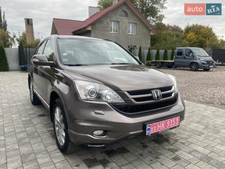 Коричневый Хонда СРВ, объемом двигателя 2.2 л и пробегом 201 тыс. км за 14300 $, фото 1 на Automoto.ua