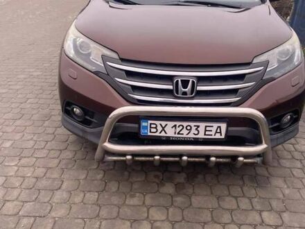 Коричневый Хонда СРВ, объемом двигателя 2.2 л и пробегом 300 тыс. км за 15300 $, фото 1 на Automoto.ua