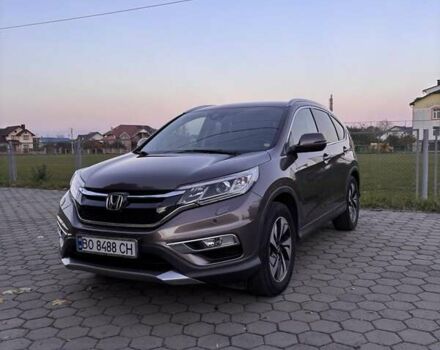 Хонда СРВ 2015 в Ивано-Франковске на Automoto.ua Коричневый Хонда СРВ, объемом двигателя 1.6 л и пробегом 195 тыс. км за 21500 $, фото 1 на Automoto.ua