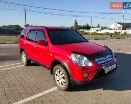 Красный Хонда СРВ, объемом двигателя 2 л и пробегом 216 тыс. км за 8500 $, фото 3 на Automoto.ua