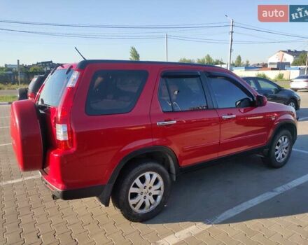 Красный Хонда СРВ, объемом двигателя 2 л и пробегом 216 тыс. км за 8500 $, фото 2 на Automoto.ua