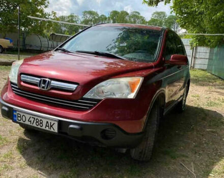 Красный Хонда СРВ, объемом двигателя 2.35 л и пробегом 150 тыс. км за 10000 $, фото 9 на Automoto.ua