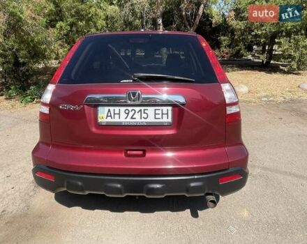 Красный Хонда СРВ, объемом двигателя 2.4 л и пробегом 194 тыс. км за 9800 $, фото 2 на Automoto.ua