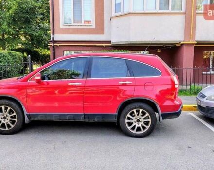 Красный Хонда СРВ, объемом двигателя 2.35 л и пробегом 270 тыс. км за 9000 $, фото 1 на Automoto.ua