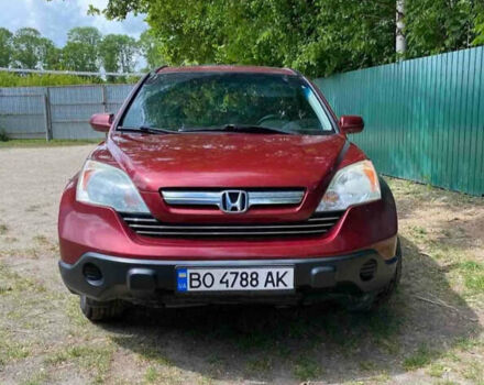 Красный Хонда СРВ, объемом двигателя 2.35 л и пробегом 150 тыс. км за 10000 $, фото 8 на Automoto.ua