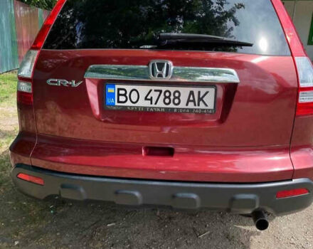 Красный Хонда СРВ, объемом двигателя 2.35 л и пробегом 150 тыс. км за 10000 $, фото 1 на Automoto.ua