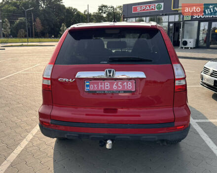 Красный Хонда СРВ, объемом двигателя 2.2 л и пробегом 265 тыс. км за 10900 $, фото 7 на Automoto.ua