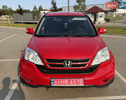 Красный Хонда СРВ, объемом двигателя 2.2 л и пробегом 265 тыс. км за 10900 $, фото 1 на Automoto.ua