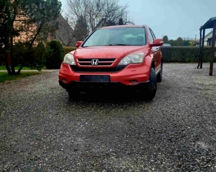 Красный Хонда СРВ, объемом двигателя 2.2 л и пробегом 280 тыс. км за 5800 $, фото 1 на Automoto.ua