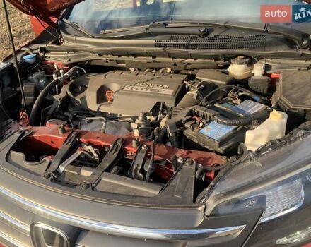 Красный Хонда СРВ, объемом двигателя 2.2 л и пробегом 210 тыс. км за 16800 $, фото 9 на Automoto.ua