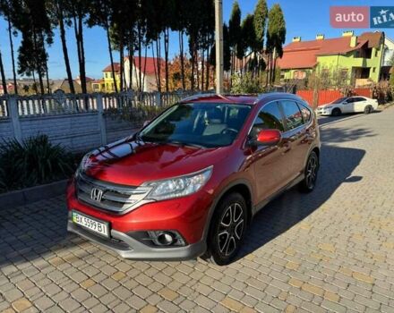 Красный Хонда СРВ, объемом двигателя 2 л и пробегом 153 тыс. км за 14300 $, фото 9 на Automoto.ua