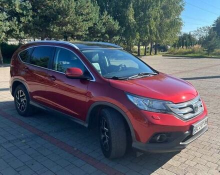 Красный Хонда СРВ, объемом двигателя 2.2 л и пробегом 255 тыс. км за 16250 $, фото 1 на Automoto.ua
