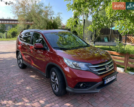 Красный Хонда СРВ, объемом двигателя 2.2 л и пробегом 245 тыс. км за 16950 $, фото 2 на Automoto.ua