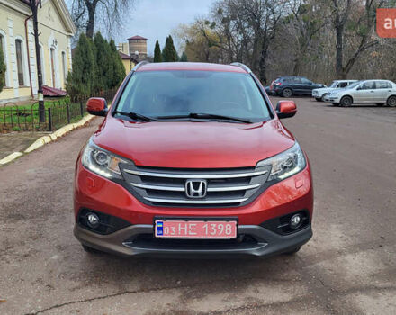 Червоний Хонда СРВ, об'ємом двигуна 2.2 л та пробігом 250 тис. км за 16999 $, фото 1 на Automoto.ua