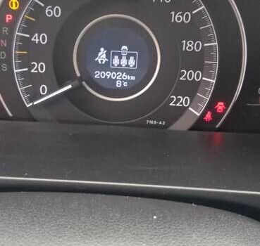 Красный Хонда СРВ, объемом двигателя 2.2 л и пробегом 209 тыс. км за 16950 $, фото 5 на Automoto.ua