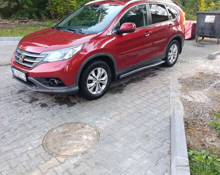 Хонда СРВ 2013 в Самборе на Automoto.ua Красный Хонда СРВ, объемом двигателя 2.2 л и пробегом 220 тыс. км за 15800 $, фото 3 на Automoto.ua