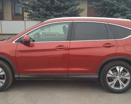 Красный Хонда СРВ, объемом двигателя 2.2 л и пробегом 209 тыс. км за 16950 $, фото 7 на Automoto.ua