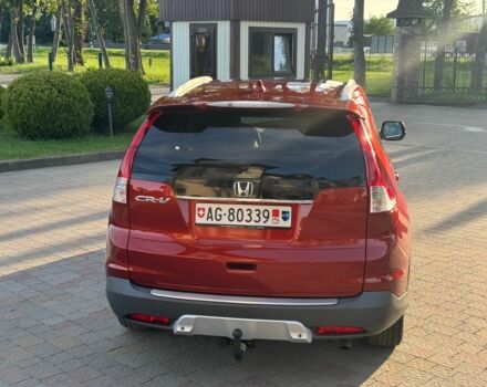Червоний Хонда СРВ, об'ємом двигуна 2.2 л та пробігом 211 тис. км за 18799 $, фото 4 на Automoto.ua