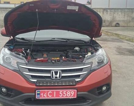 Красный Хонда СРВ, объемом двигателя 2.2 л и пробегом 209 тыс. км за 16950 $, фото 13 на Automoto.ua