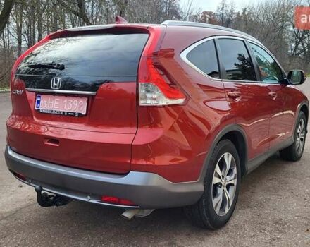 Червоний Хонда СРВ, об'ємом двигуна 2.2 л та пробігом 250 тис. км за 16999 $, фото 4 на Automoto.ua