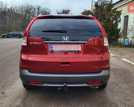 Червоний Хонда СРВ, об'ємом двигуна 2.2 л та пробігом 250 тис. км за 16999 $, фото 5 на Automoto.ua