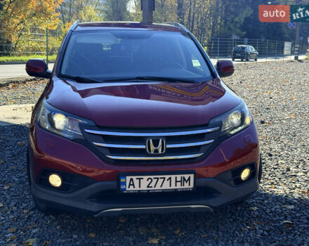 Красный Хонда СРВ, объемом двигателя 2.2 л и пробегом 293 тыс. км за 16599 $, фото 12 на Automoto.ua