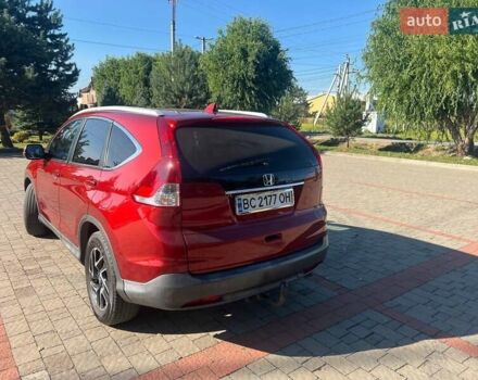 Красный Хонда СРВ, объемом двигателя 2.2 л и пробегом 255 тыс. км за 16250 $, фото 4 на Automoto.ua