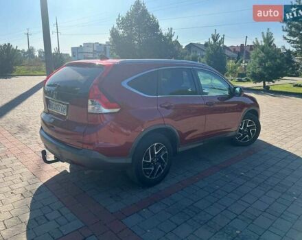 Красный Хонда СРВ, объемом двигателя 2.2 л и пробегом 255 тыс. км за 16250 $, фото 3 на Automoto.ua