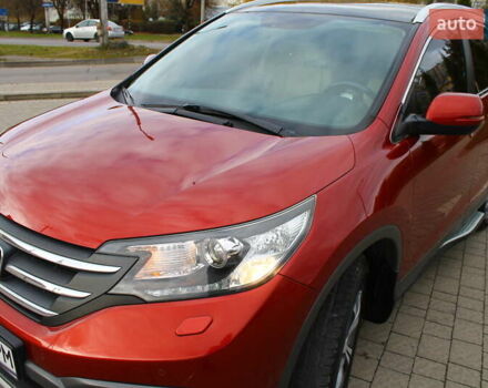 Красный Хонда СРВ, объемом двигателя 2.2 л и пробегом 183 тыс. км за 18200 $, фото 56 на Automoto.ua