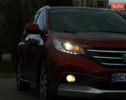 Красный Хонда СРВ, объемом двигателя 2.2 л и пробегом 183 тыс. км за 18200 $, фото 3 на Automoto.ua