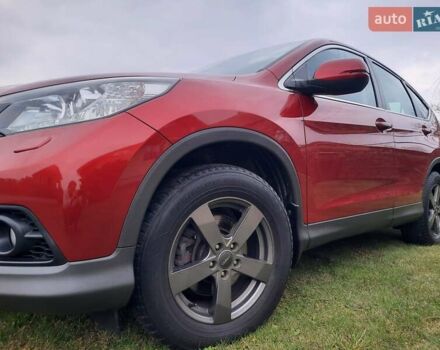 Красный Хонда СРВ, объемом двигателя 2.2 л и пробегом 206 тыс. км за 17650 $, фото 9 на Automoto.ua