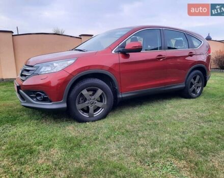 Красный Хонда СРВ, объемом двигателя 2.2 л и пробегом 206 тыс. км за 17650 $, фото 7 на Automoto.ua