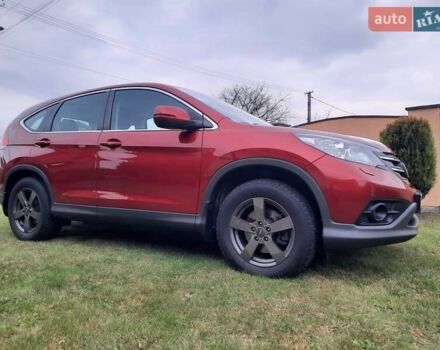 Красный Хонда СРВ, объемом двигателя 2.2 л и пробегом 206 тыс. км за 17650 $, фото 3 на Automoto.ua