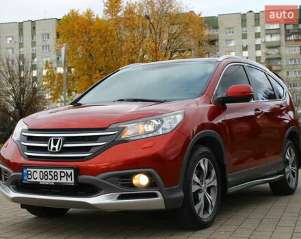 Красный Хонда СРВ, объемом двигателя 2.2 л и пробегом 183 тыс. км за 18200 $, фото 8 на Automoto.ua