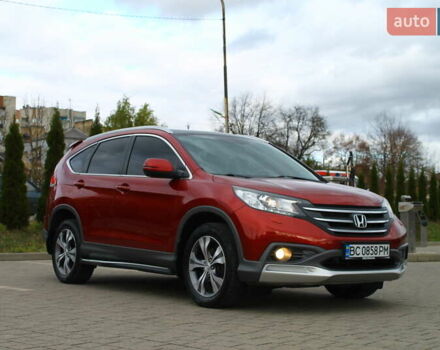 Красный Хонда СРВ, объемом двигателя 2.2 л и пробегом 183 тыс. км за 18200 $, фото 7 на Automoto.ua