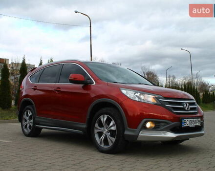 Красный Хонда СРВ, объемом двигателя 2.2 л и пробегом 183 тыс. км за 18200 $, фото 4 на Automoto.ua