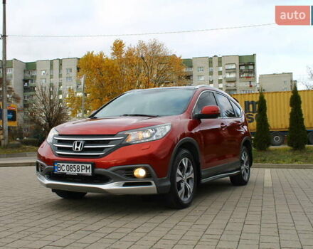 Красный Хонда СРВ, объемом двигателя 2.2 л и пробегом 183 тыс. км за 18200 $, фото 9 на Automoto.ua