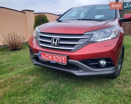 Красный Хонда СРВ, объемом двигателя 2.2 л и пробегом 206 тыс. км за 17650 $, фото 6 на Automoto.ua