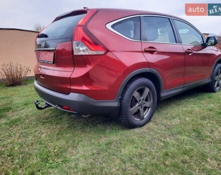 Красный Хонда СРВ, объемом двигателя 2.2 л и пробегом 206 тыс. км за 17650 $, фото 2 на Automoto.ua