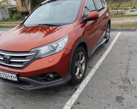 Красный Хонда СРВ, объемом двигателя 2.2 л и пробегом 147 тыс. км за 22000 $, фото 4 на Automoto.ua