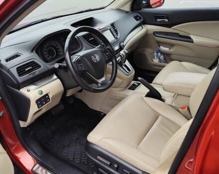 Красный Хонда СРВ, объемом двигателя 2.2 л и пробегом 147 тыс. км за 22000 $, фото 3 на Automoto.ua