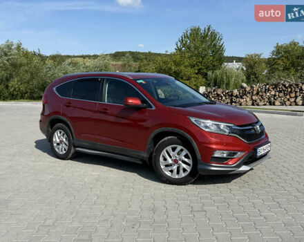 Красный Хонда СРВ, объемом двигателя 1.6 л и пробегом 208 тыс. км за 15900 $, фото 3 на Automoto.ua