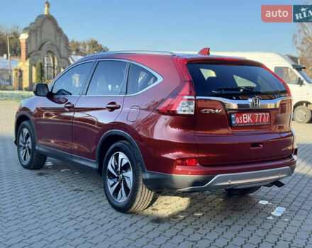 Красный Хонда СРВ, объемом двигателя 1.6 л и пробегом 121 тыс. км за 21700 $, фото 4 на Automoto.ua