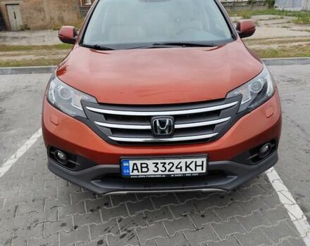 Красный Хонда СРВ, объемом двигателя 2.2 л и пробегом 147 тыс. км за 22000 $, фото 1 на Automoto.ua