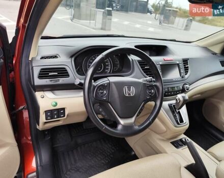 Красный Хонда СРВ, объемом двигателя 2.2 л и пробегом 147 тыс. км за 22000 $, фото 19 на Automoto.ua