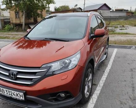 Красный Хонда СРВ, объемом двигателя 2.2 л и пробегом 147 тыс. км за 22000 $, фото 12 на Automoto.ua