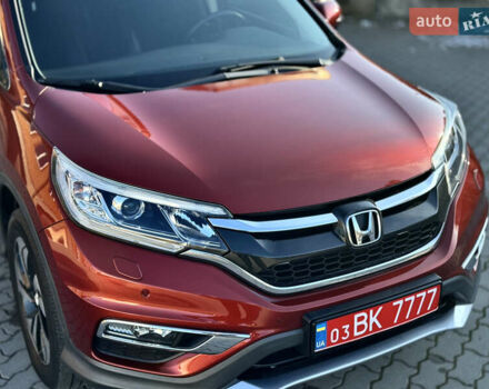 Красный Хонда СРВ, объемом двигателя 1.6 л и пробегом 121 тыс. км за 21700 $, фото 9 на Automoto.ua