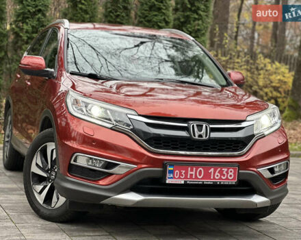 Красный Хонда СРВ, объемом двигателя 1.6 л и пробегом 238 тыс. км за 15500 $, фото 26 на Automoto.ua