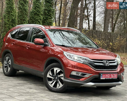 Красный Хонда СРВ, объемом двигателя 1.6 л и пробегом 238 тыс. км за 15500 $, фото 30 на Automoto.ua